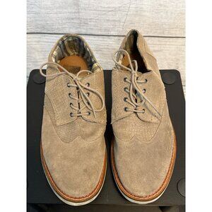 Toms Mens Suede Brogue Derby Shoe Size 12